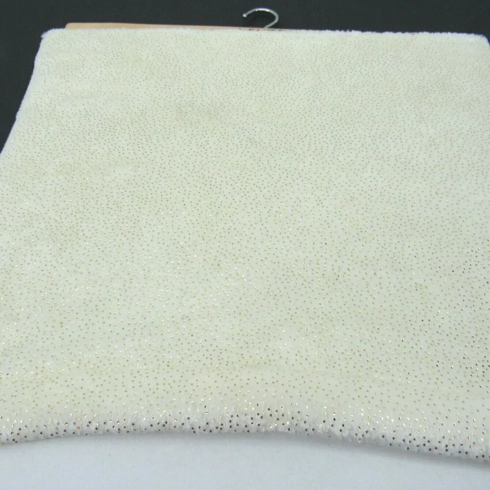 Levtex Baby Blanket Little Arrows Cream Sparkle Glitter Soft Plush‎ Unisex Crib